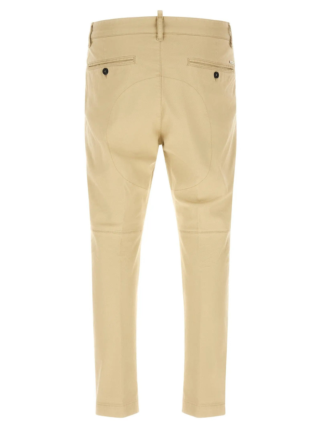 Pantalon cargo en coton beige Dsquared²