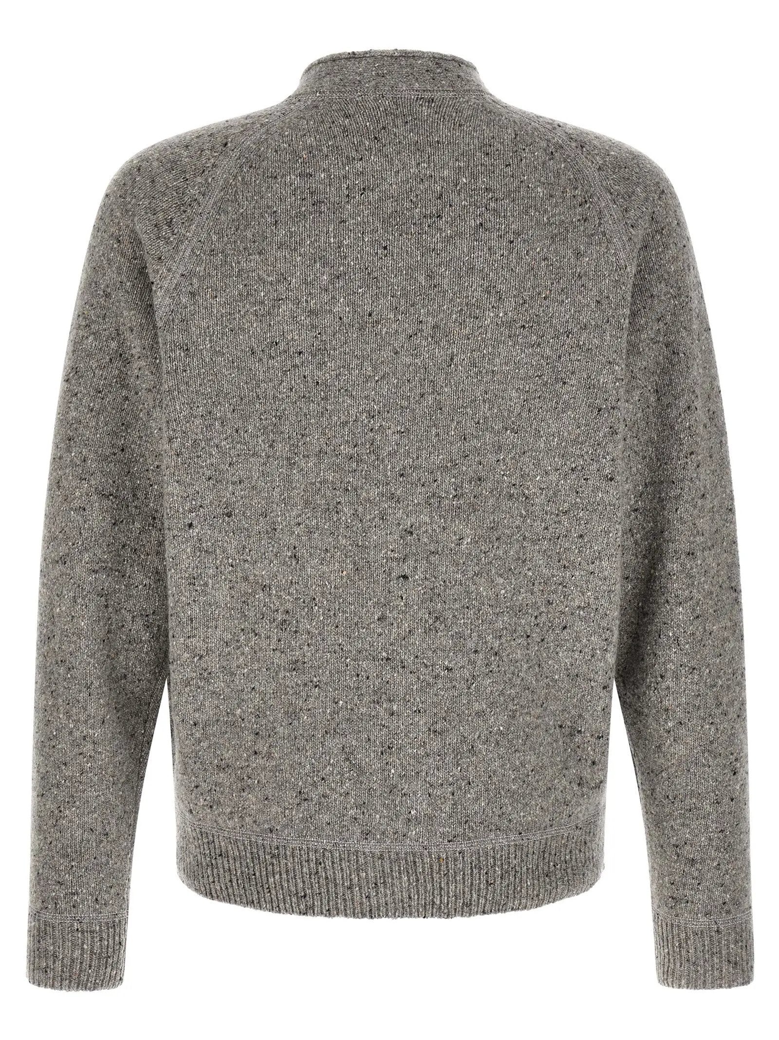 Dsquared² Gray Wool Cardigan