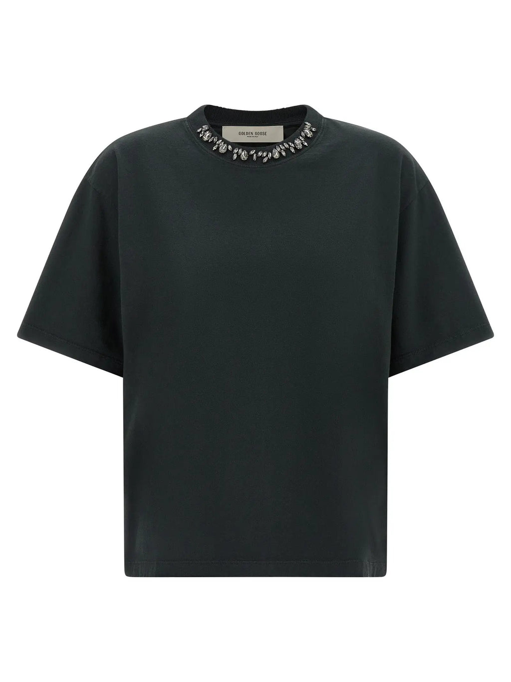 Golden Goose Black Cotton T-Shirt