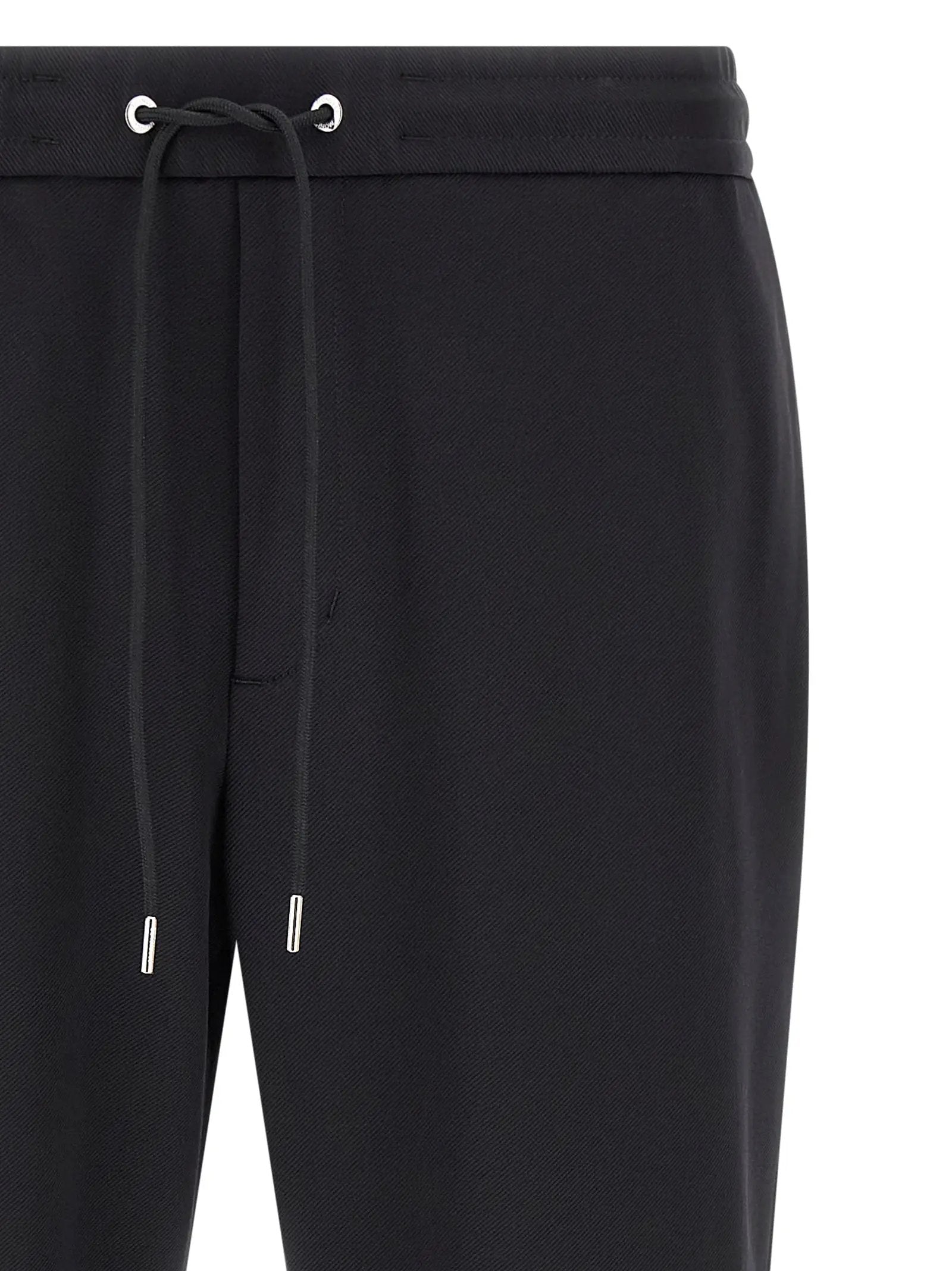 Moncler Black Polyamide Joggers (Workout Pants)