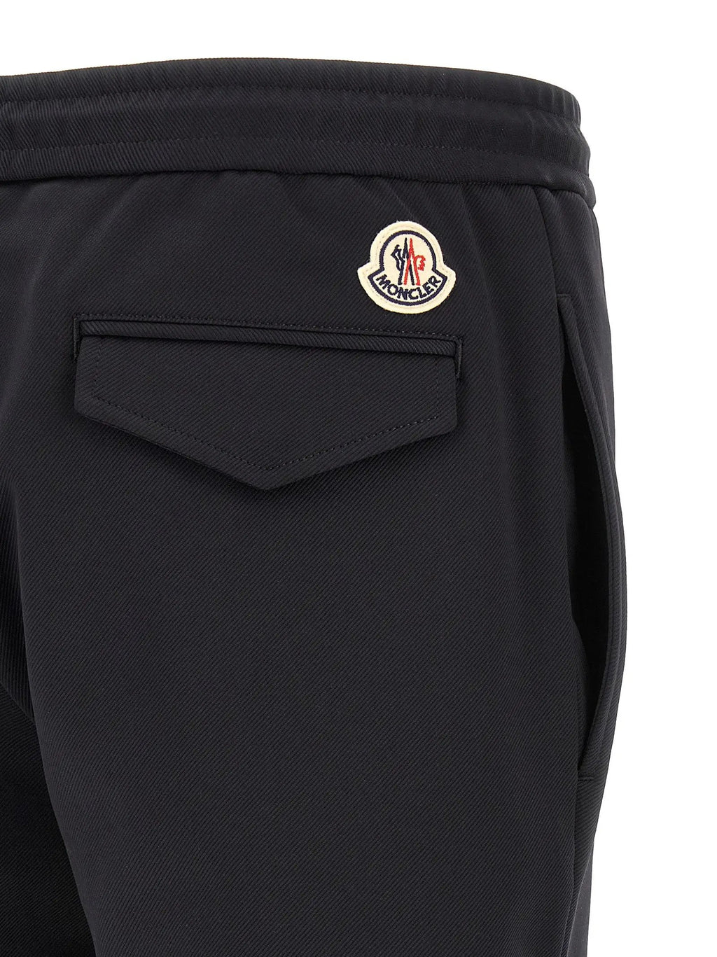 Moncler Black Polyamide Joggers (Workout Pants)