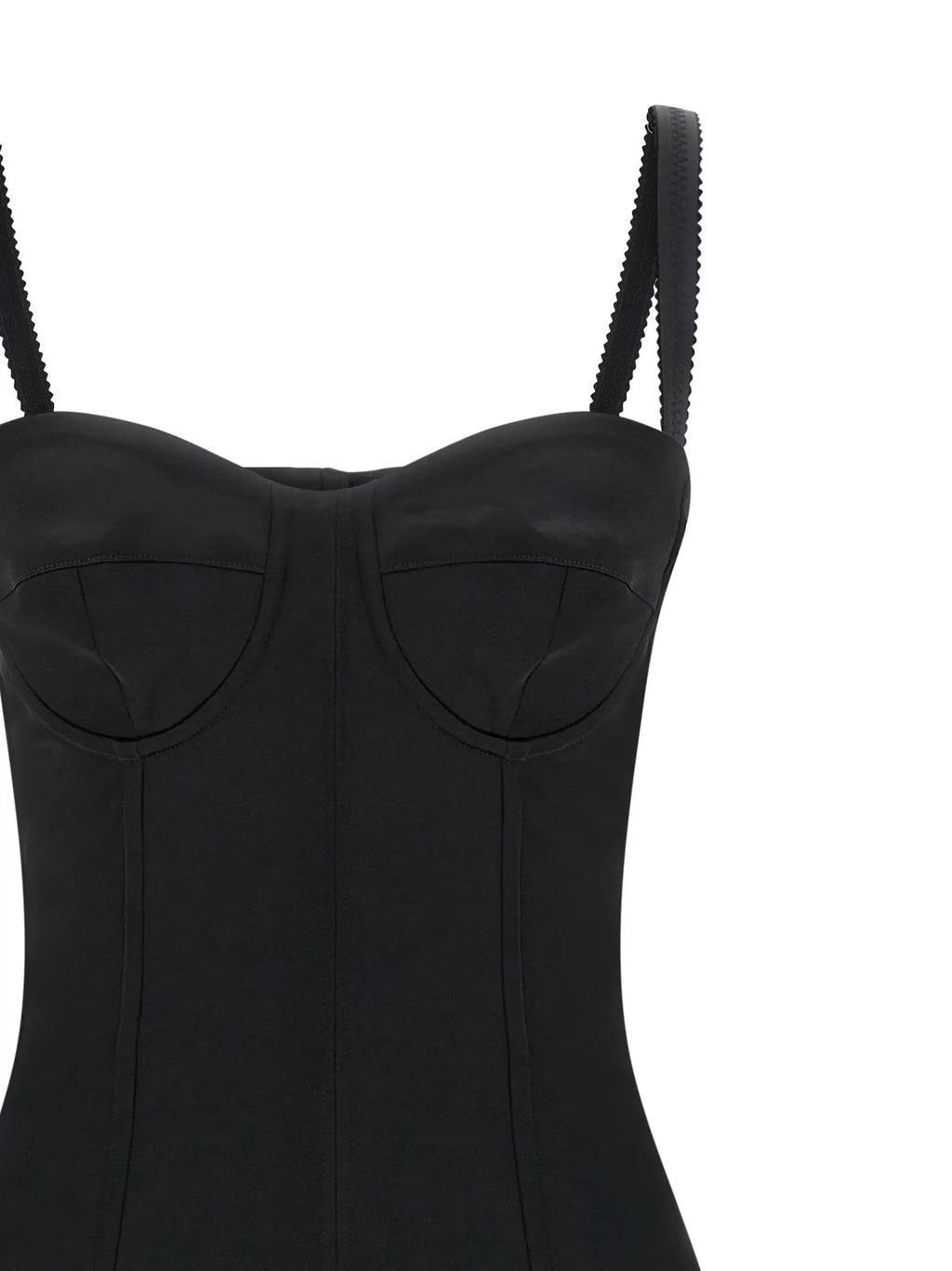 Robe midi Dolce & Gabbana en acétate noir