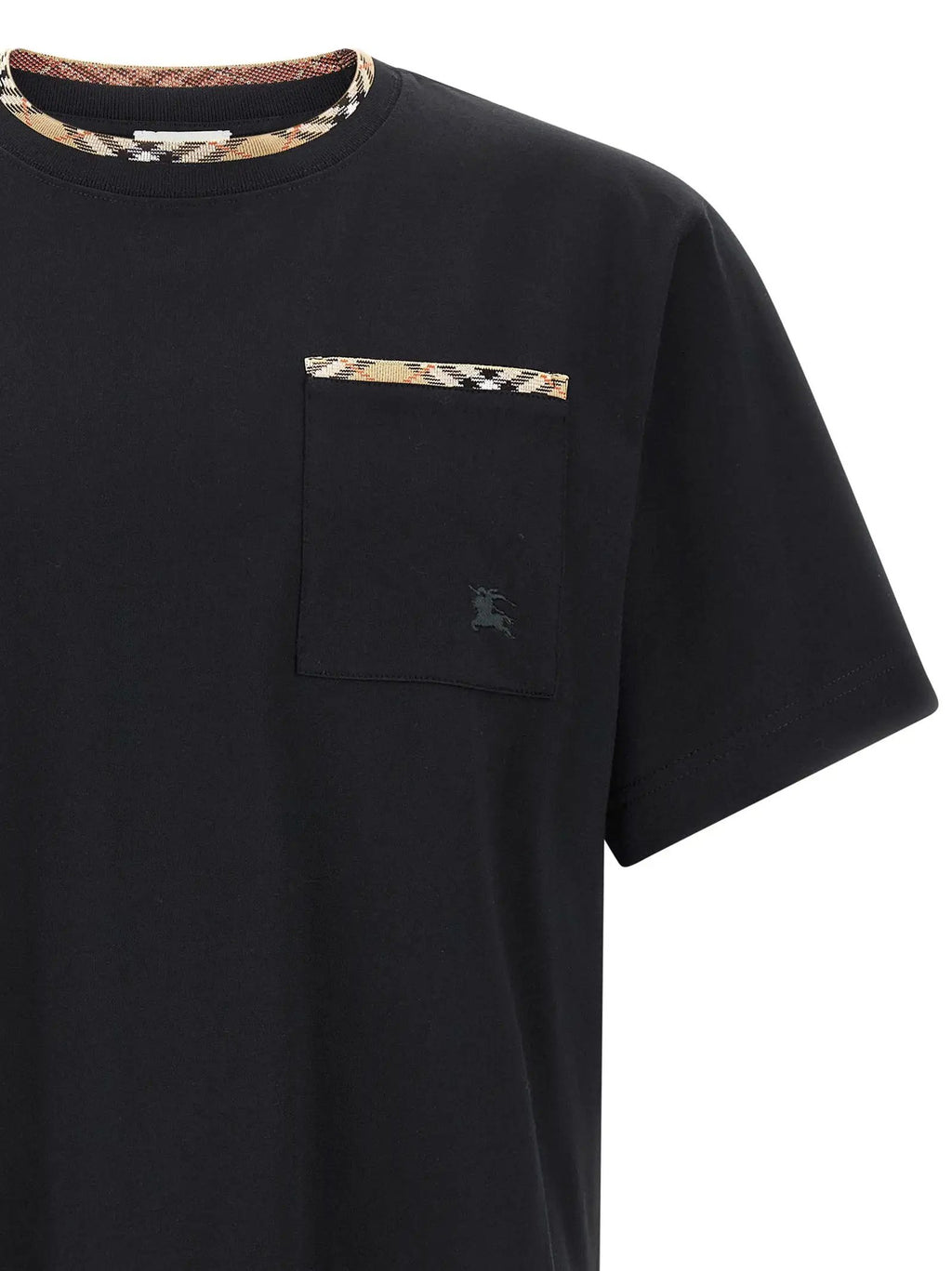 T-shirt Burberry en coton noir