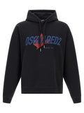 Dsquared² Black Cotton Sweatshirt