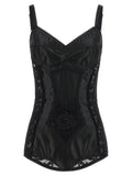 Dolce & Gabbana Black Polyamide Bodysuit