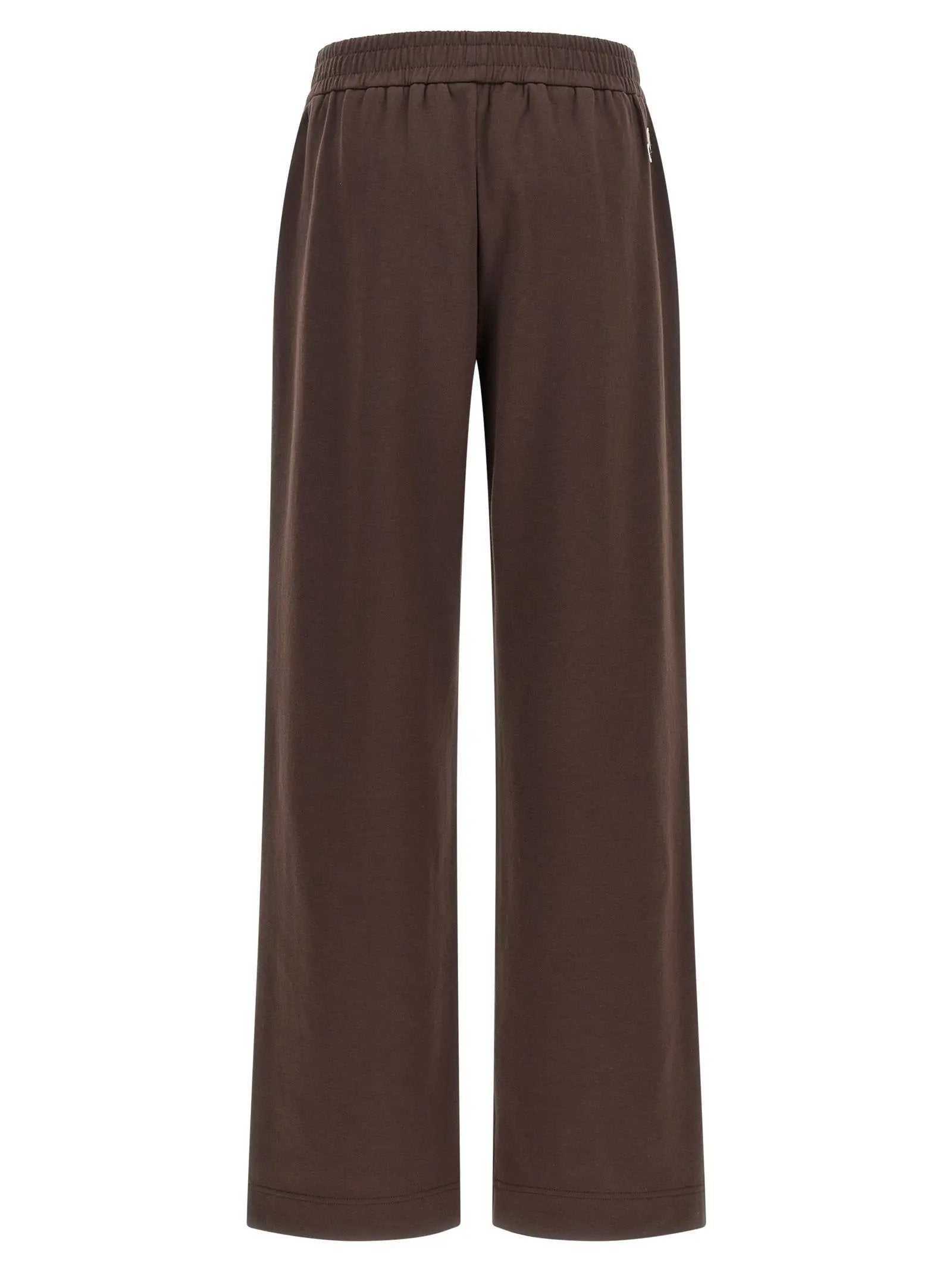 Moncler Brown Cotton Joggers (Workout Pants)