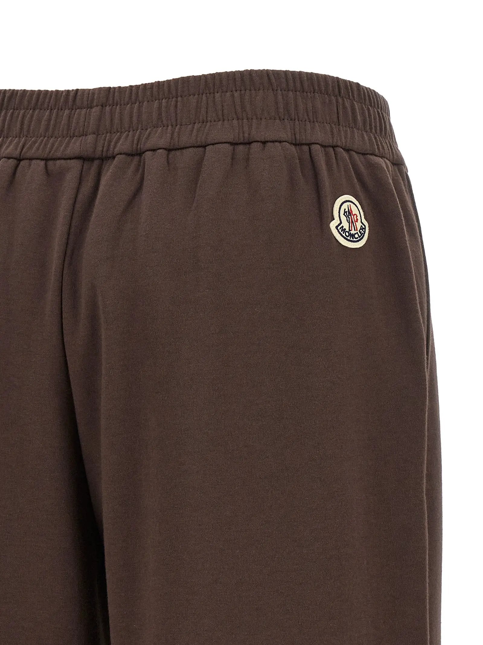 Moncler Brown Cotton Joggers (Workout Pants)