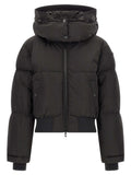 Diesel Black Polyamide Full-Length Jacket