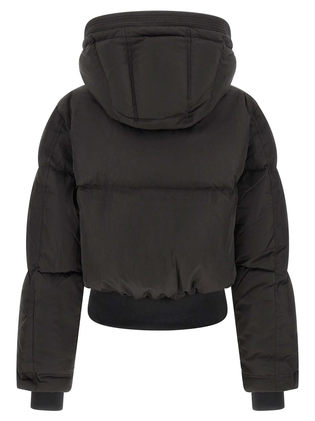 Diesel Black Polyamide Full-Length Jacket