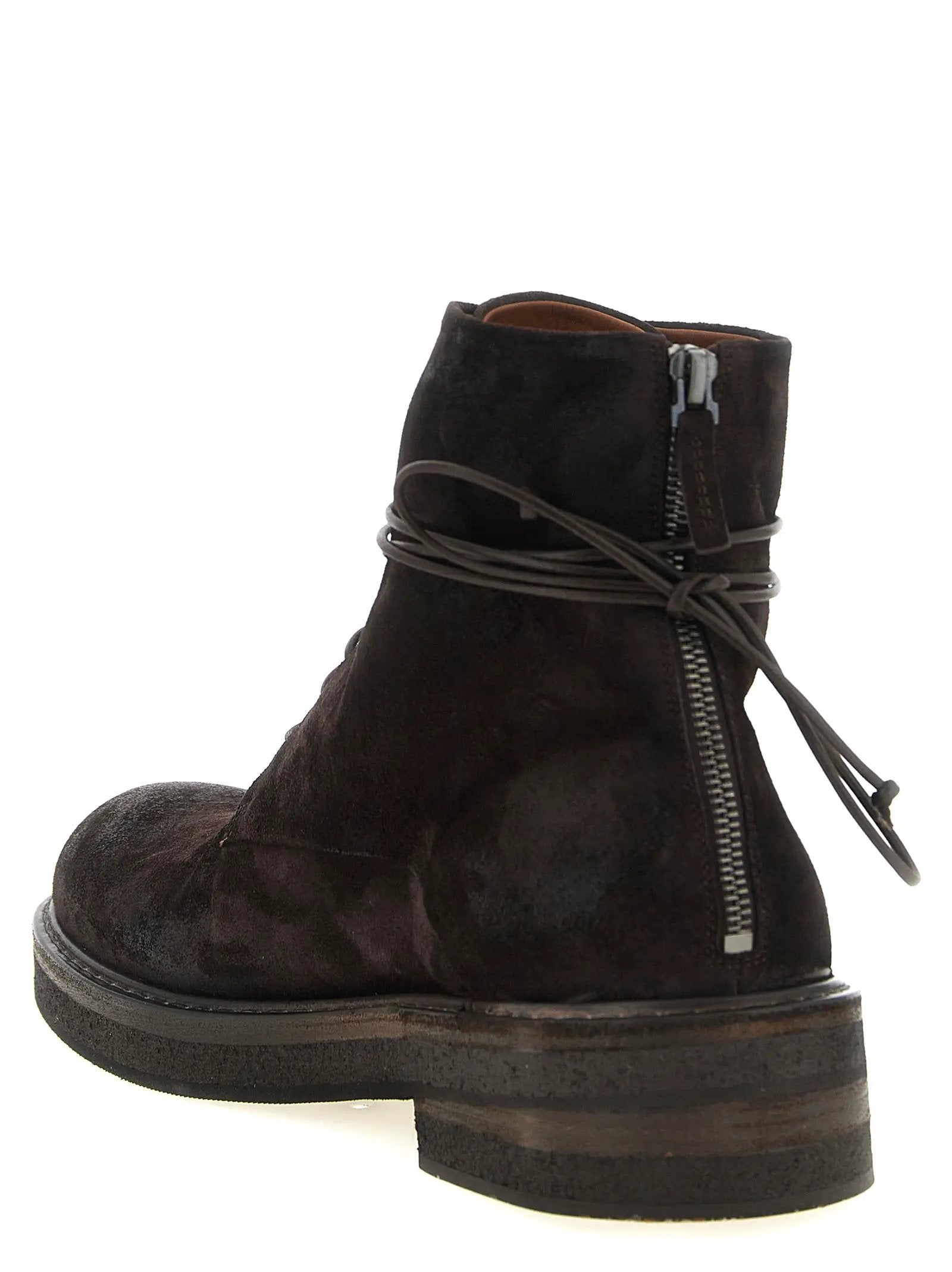 Marsell Brown Calfskin Chelsea Boots