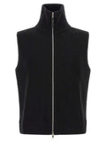 Maison Margiela Black Wool Sleeveles Sweater