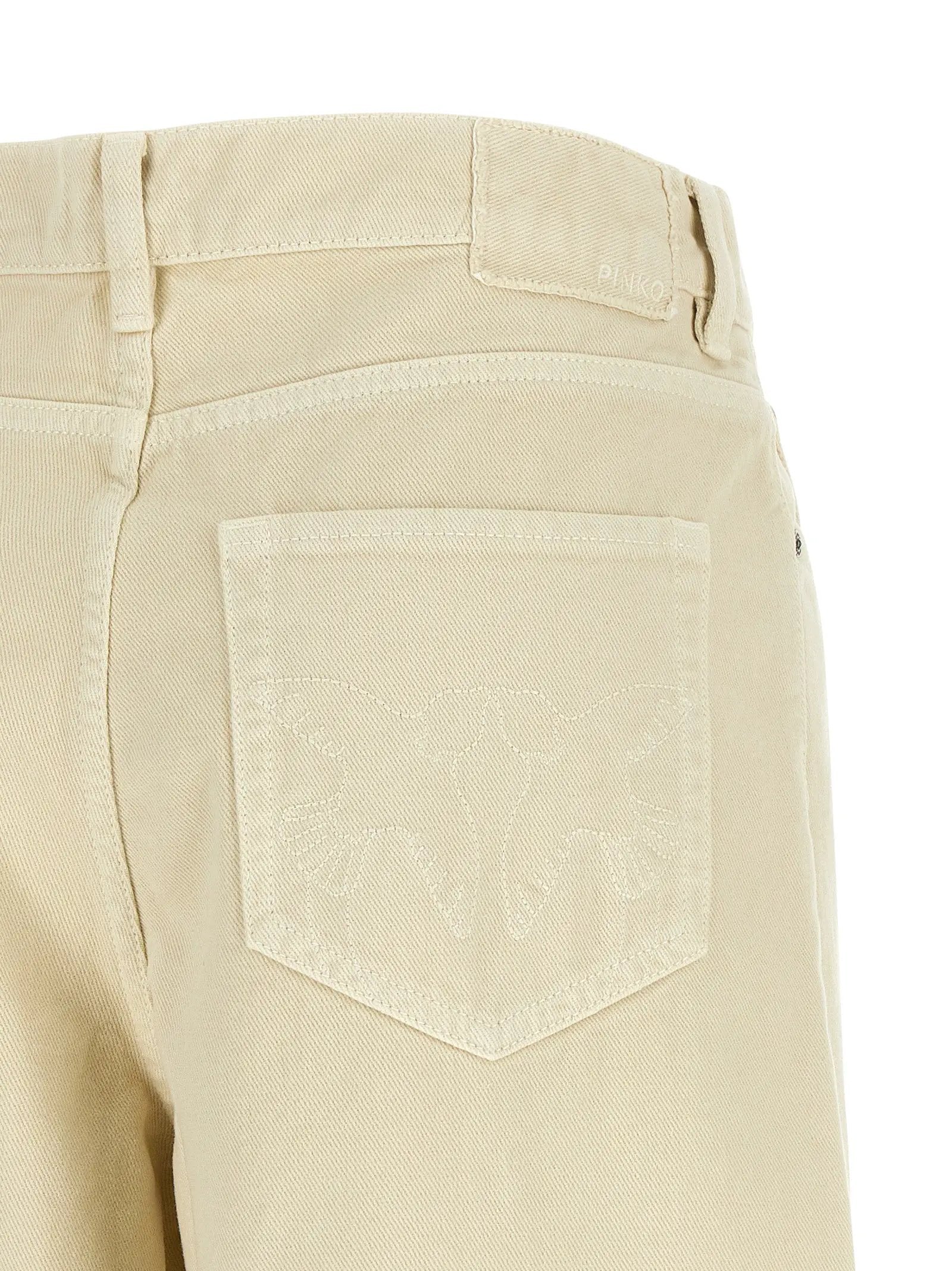 PINKO Jean en coton beige
