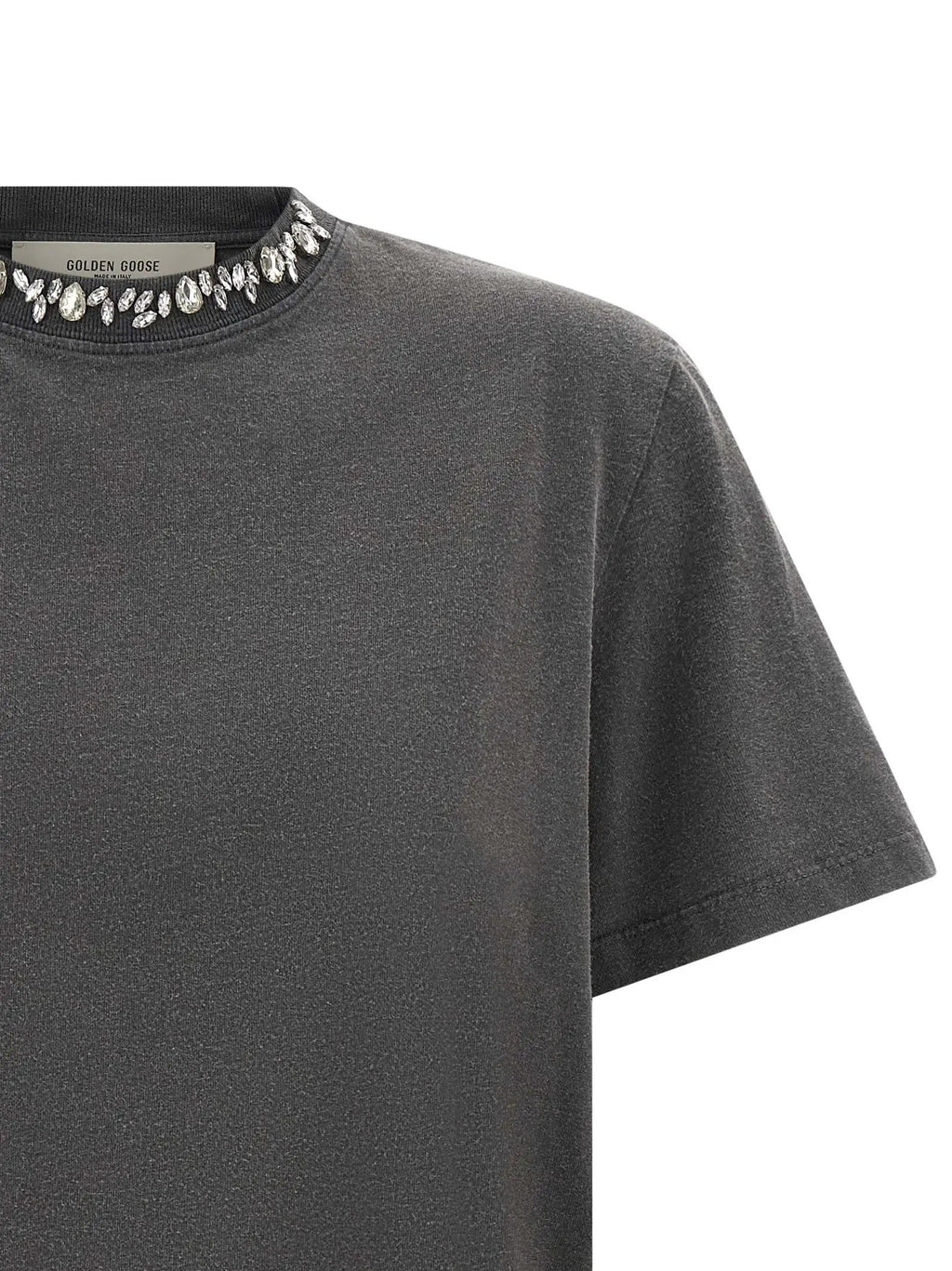 T-shirt en coton gris Golden Goose