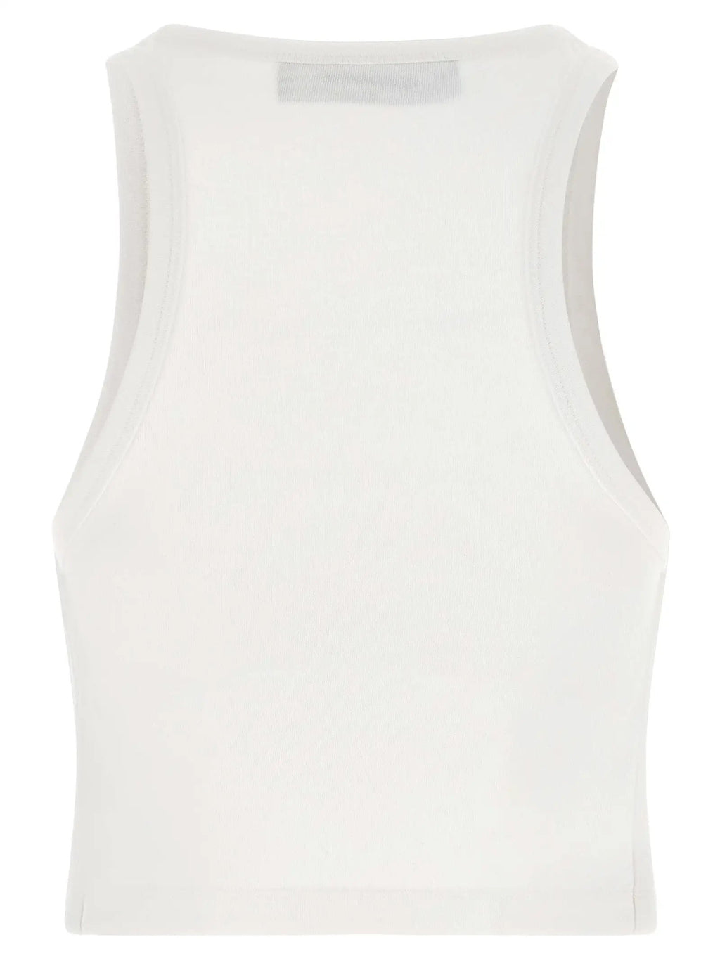 Dsquared² White Cotton Tank Tops