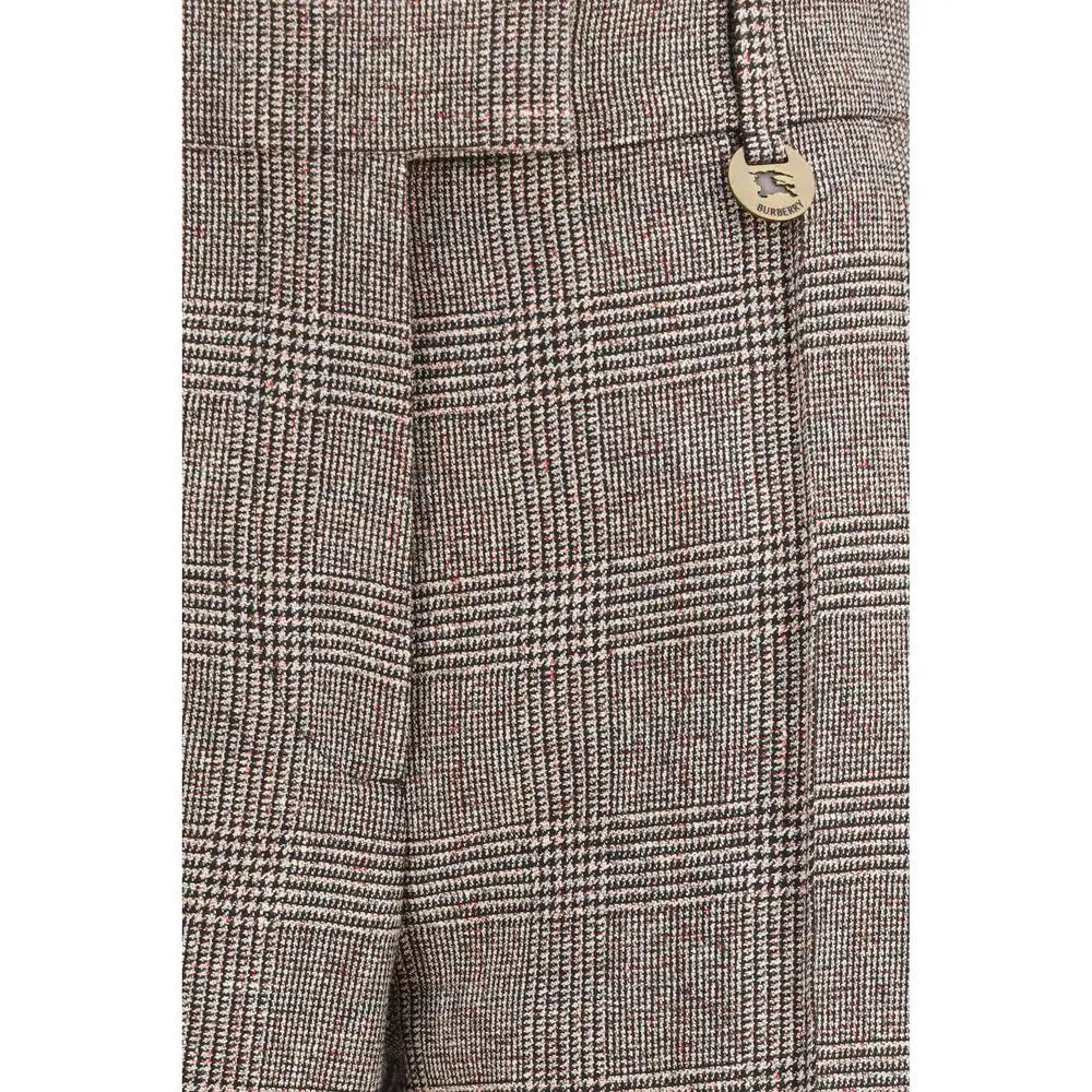 Burberry Beige Wool Oves Aries Dress Pants