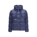 Herno Blue Polyester Full-Length Jacket