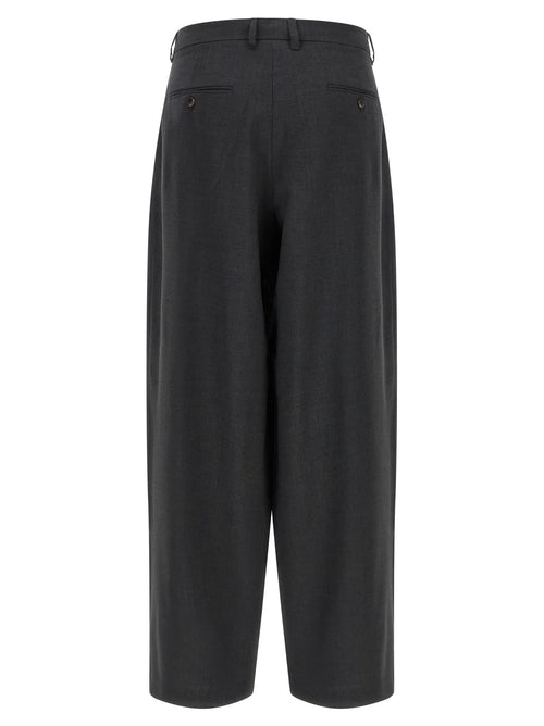 Pantalon en laine gris 'S Max Mara