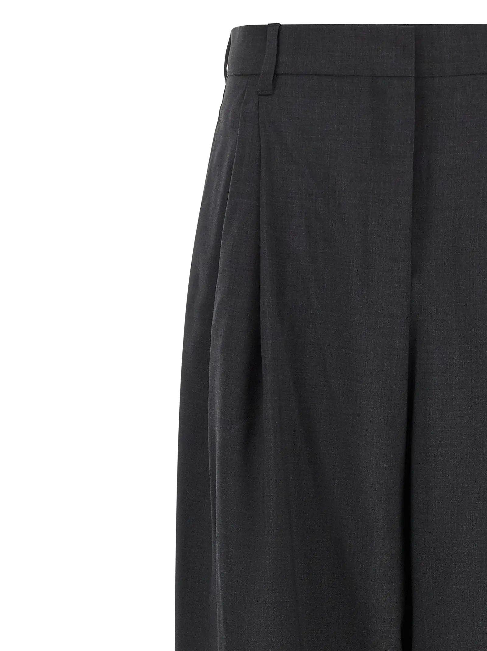 'S Max Mara Gray Wool Dress Pants