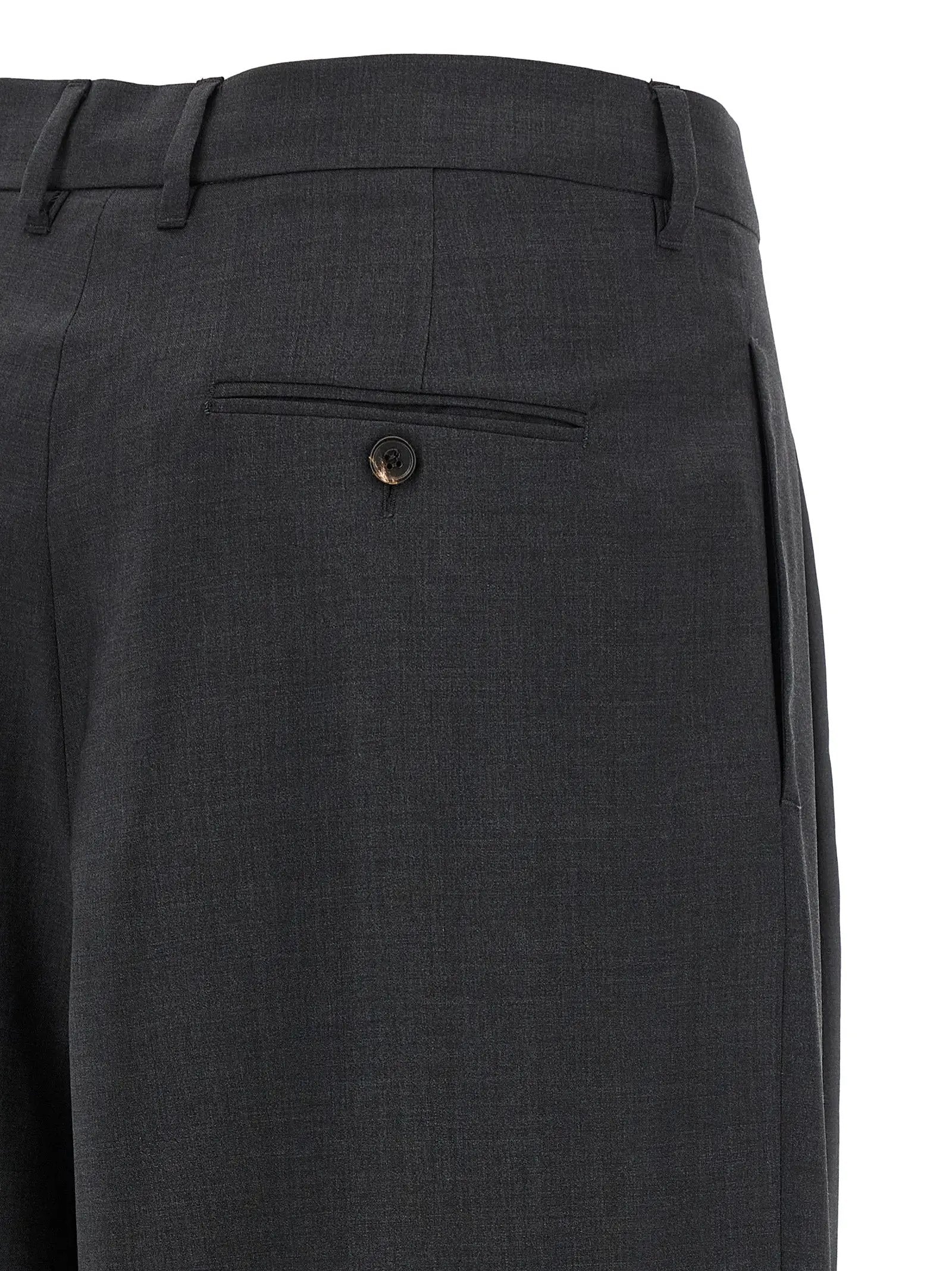 'S Max Mara Gray Wool Dress Pants