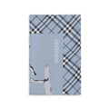 Burberry Blue Silk Scarf