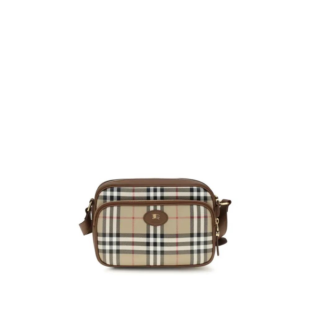 Sac bandoulière Burberry en coton beige