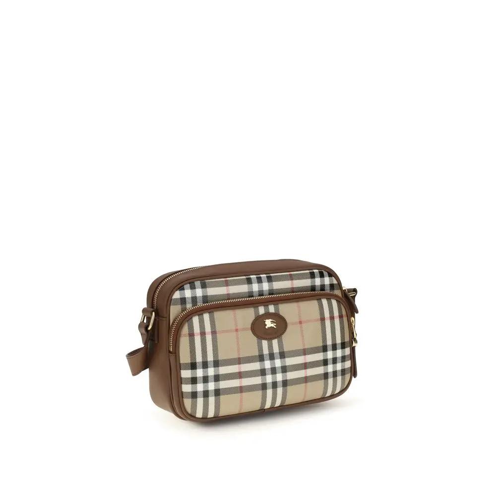 Sac bandoulière Burberry en coton beige