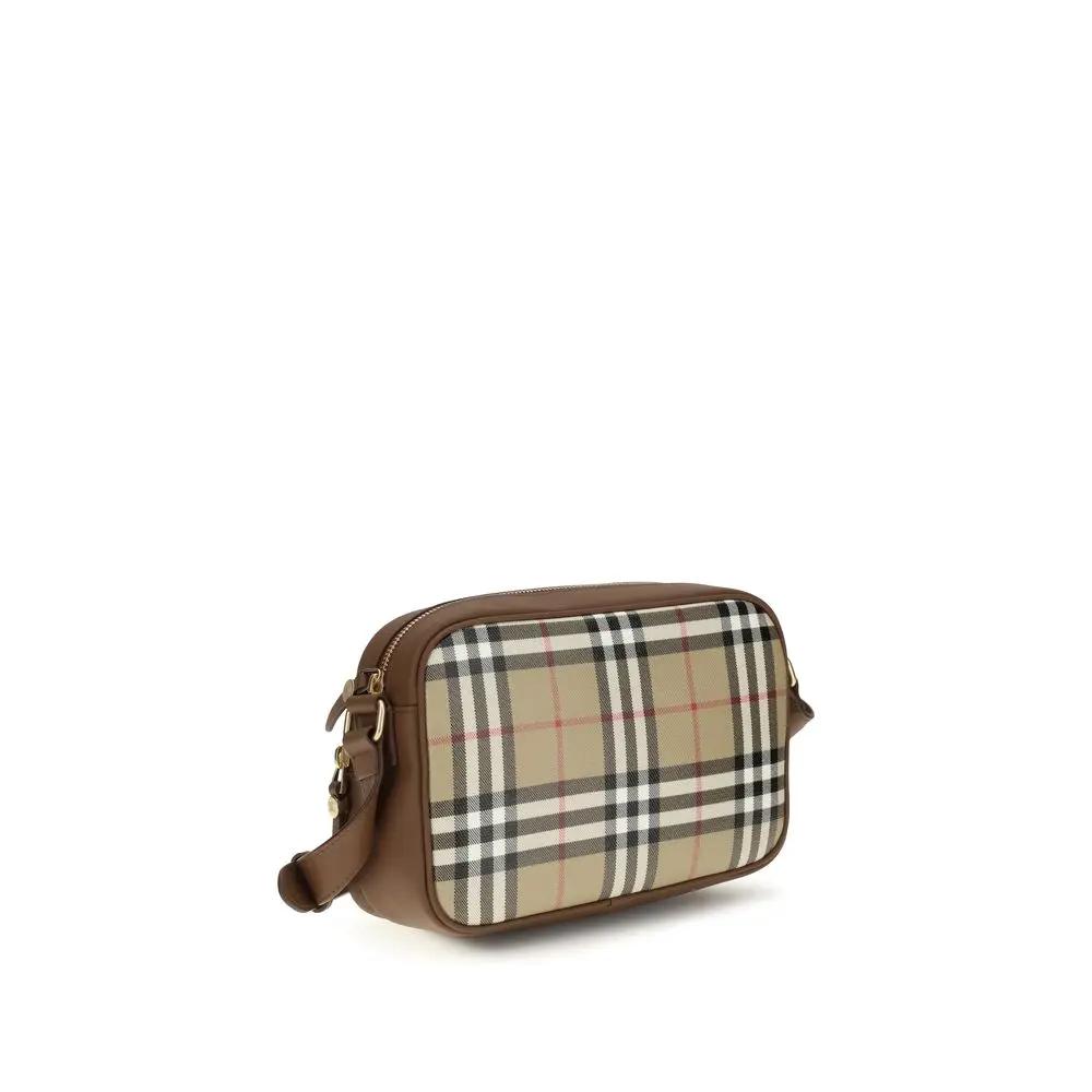 Sac bandoulière Burberry en coton beige