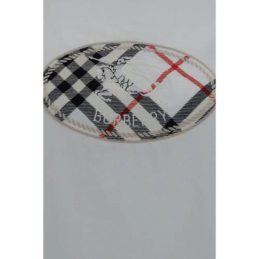 Burberry White Cotton T-Shirt