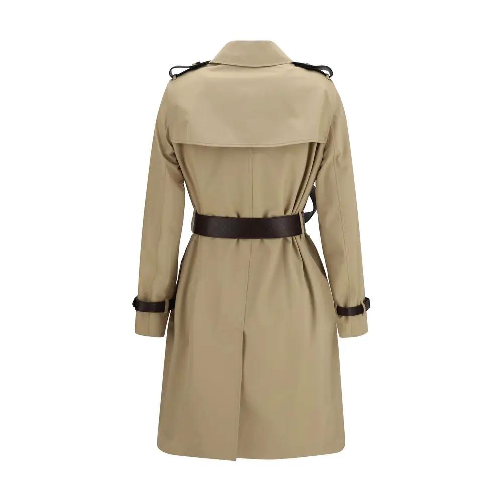 Burberry Beige Cotton Coat