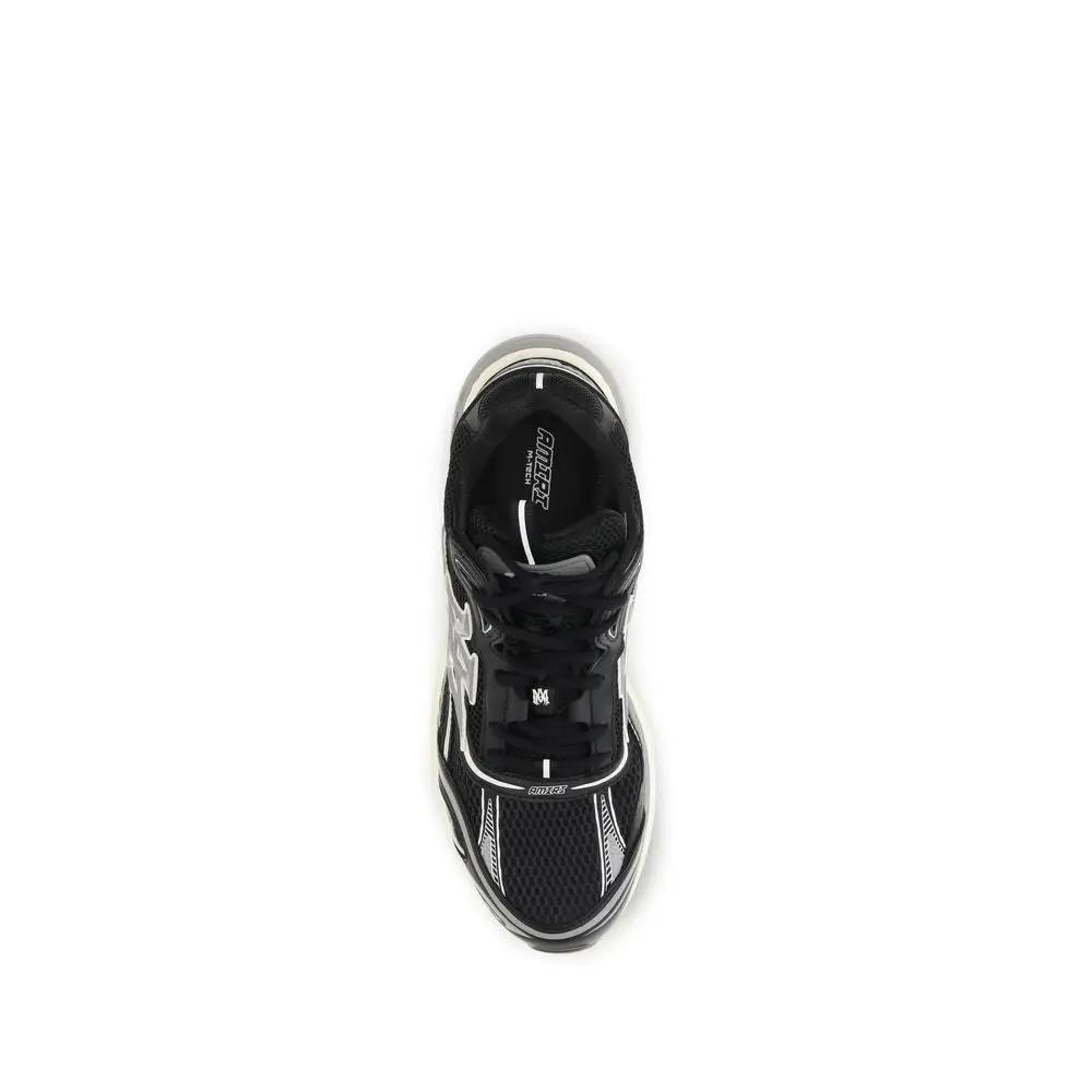Baskets Amiri en cuir de veau noir Bos Taurus