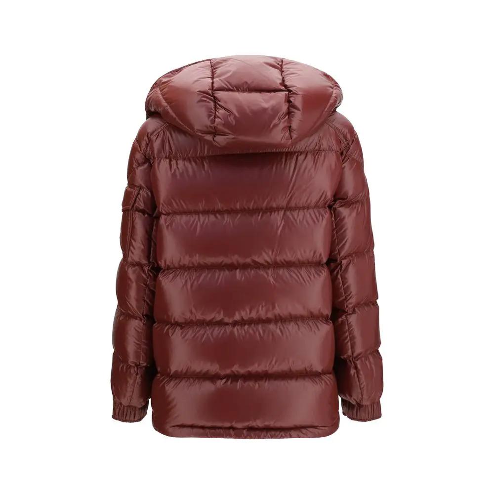 Doudoune Moncler multicolore en plumes d'oie
