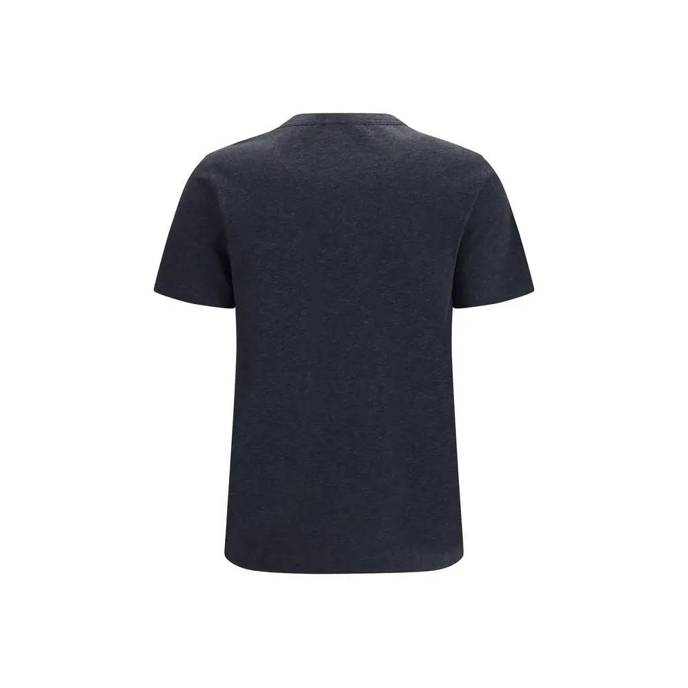 T-shirt en coton gris Brunello Cucinelli