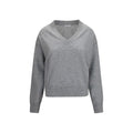 Pull en cachemire gris Brunello Cucinelli