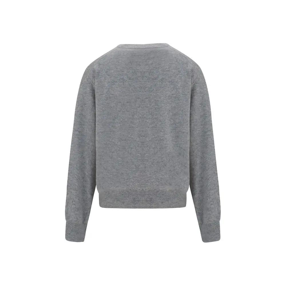 Pull en cachemire gris Brunello Cucinelli