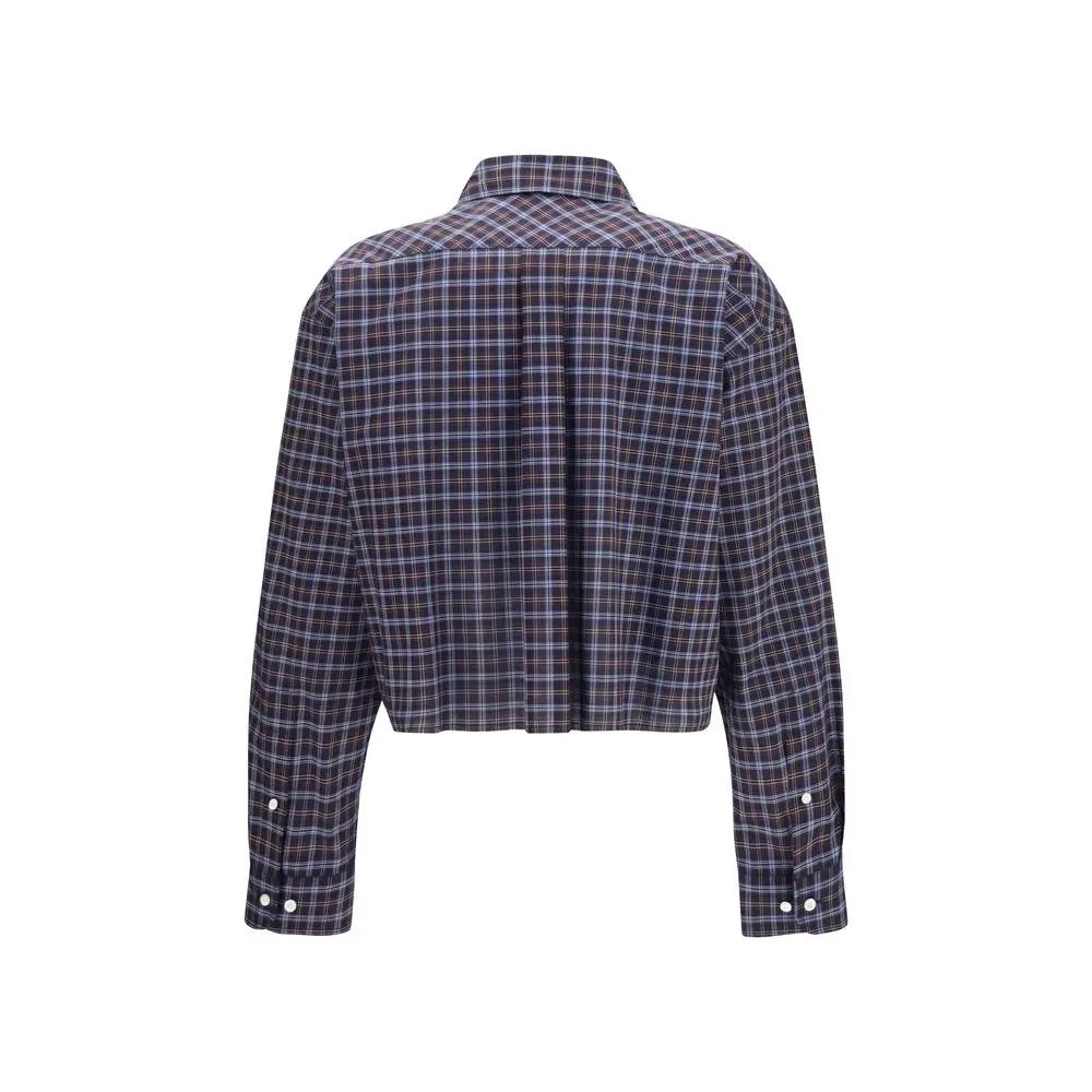 Miu Miu Multicolor Cotton Pattern Shirt