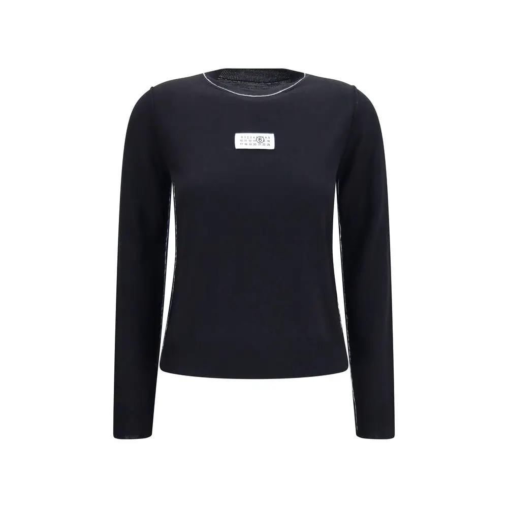 MM6 Black Wool Oves Aries Sportswear