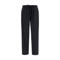 MM6 Black Polyester Casual Pants