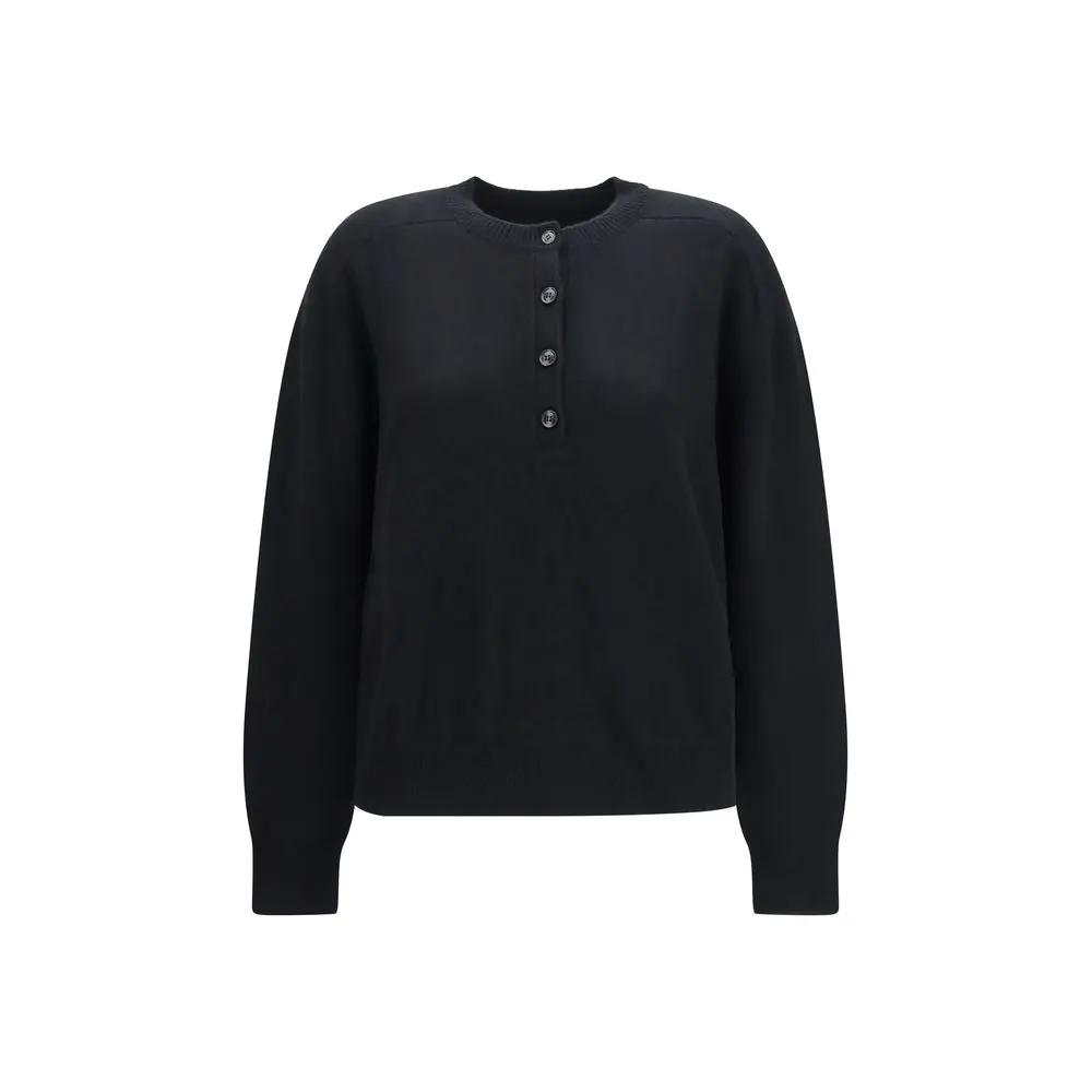 Loulou De Saison Black Cashmere Sweatshirt