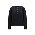 Loulou De Saison Black Cashmere Sweatshirt