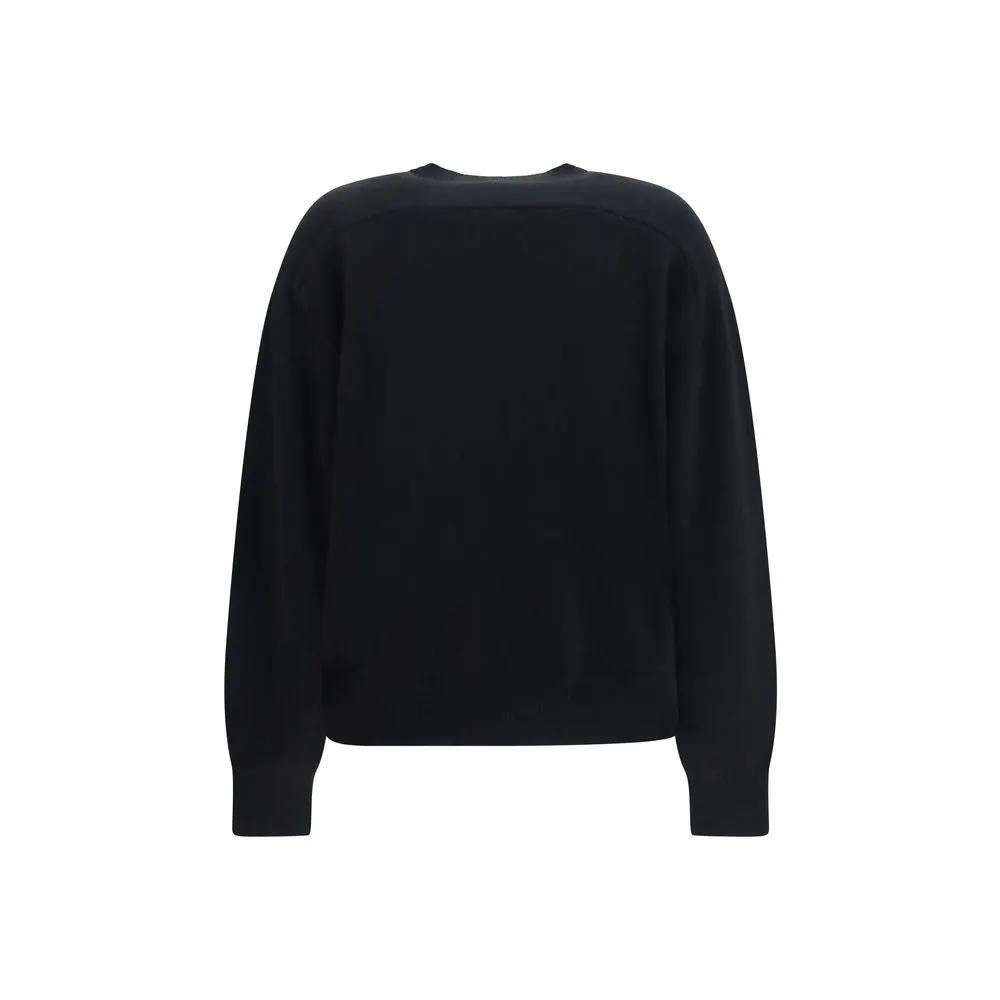 Loulou De Saison Black Cashmere Sweatshirt