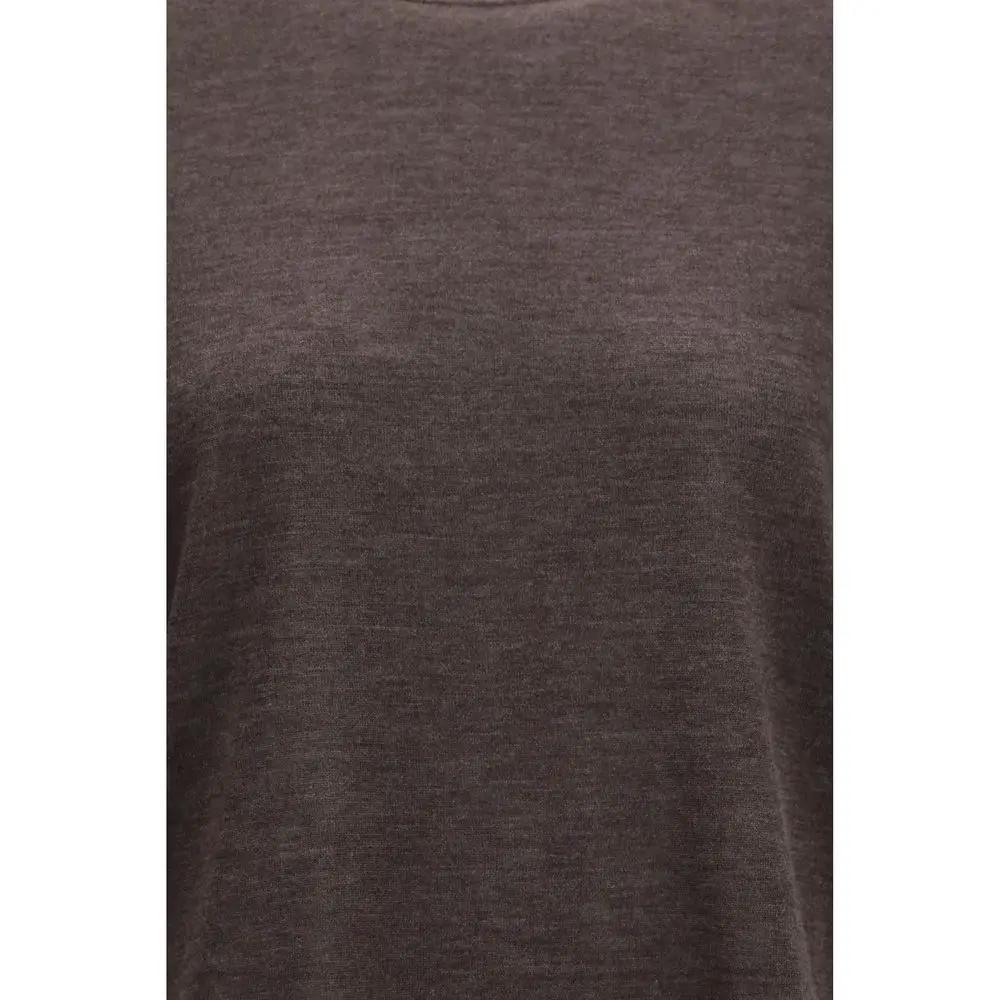 Loulou De Saison Brown Cashmere T-Shirt