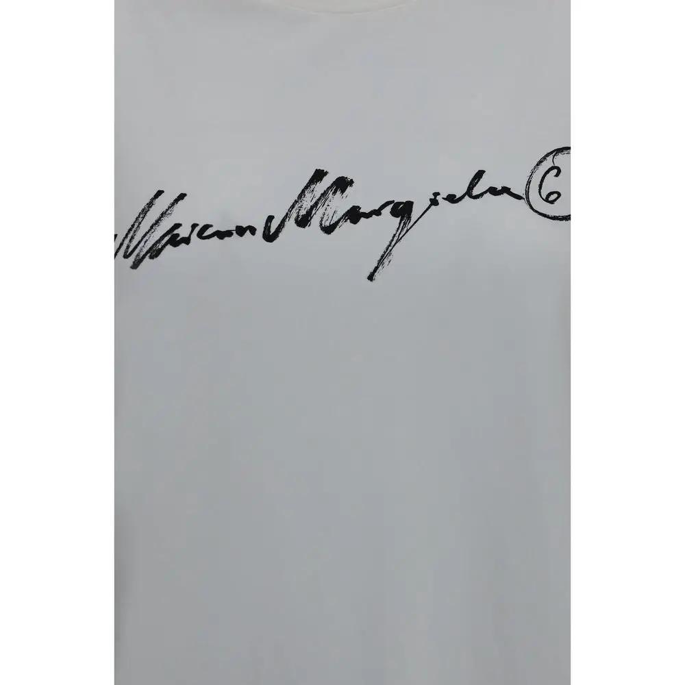 MM6 White Cotton T-Shirt