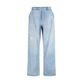 MM6 Blue Cotton Jeans Denim