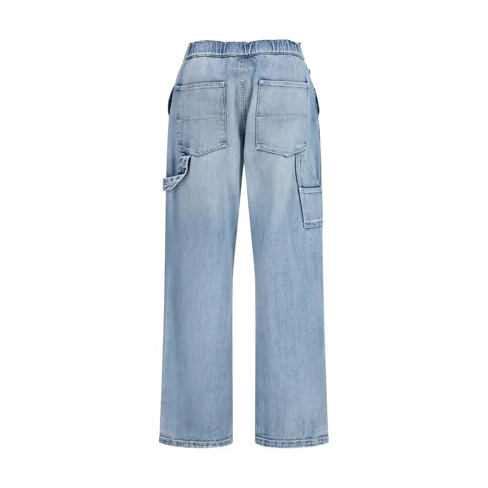 MM6 Blue Cotton Jeans Denim