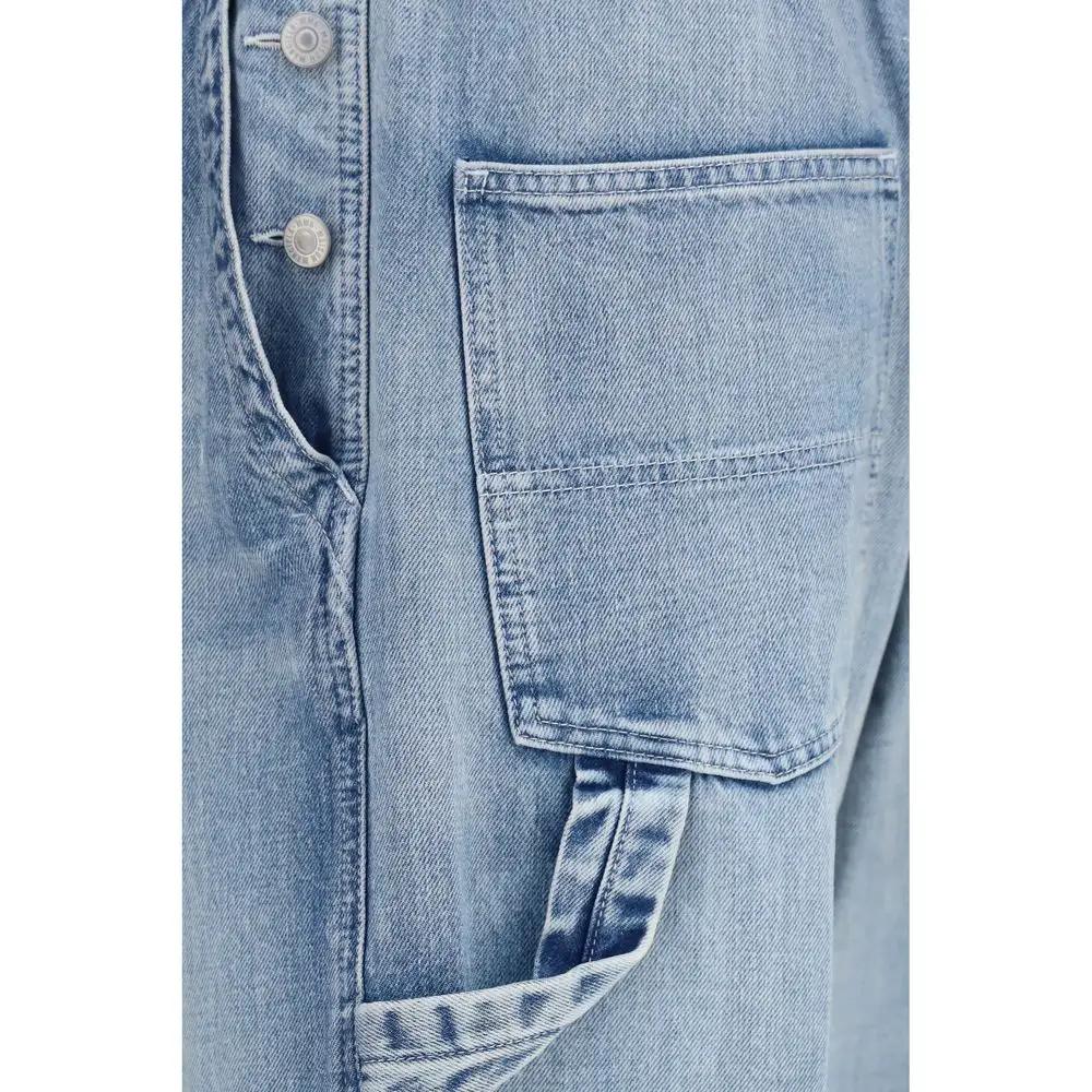 MM6 Blue Cotton Jeans Denim