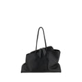 Sac bandoulière Attico Bos Taurus en cuir de veau noir
