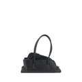 Sac bandoulière Attico Bos Taurus en cuir de veau noir