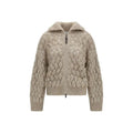 Brunello Cucinelli Beige Wool Oves Aries Cardigan