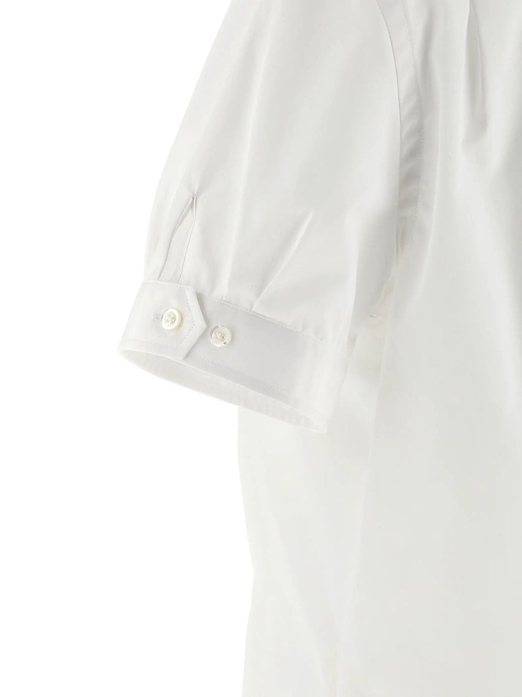 Thom Browne White Cotton Blouse