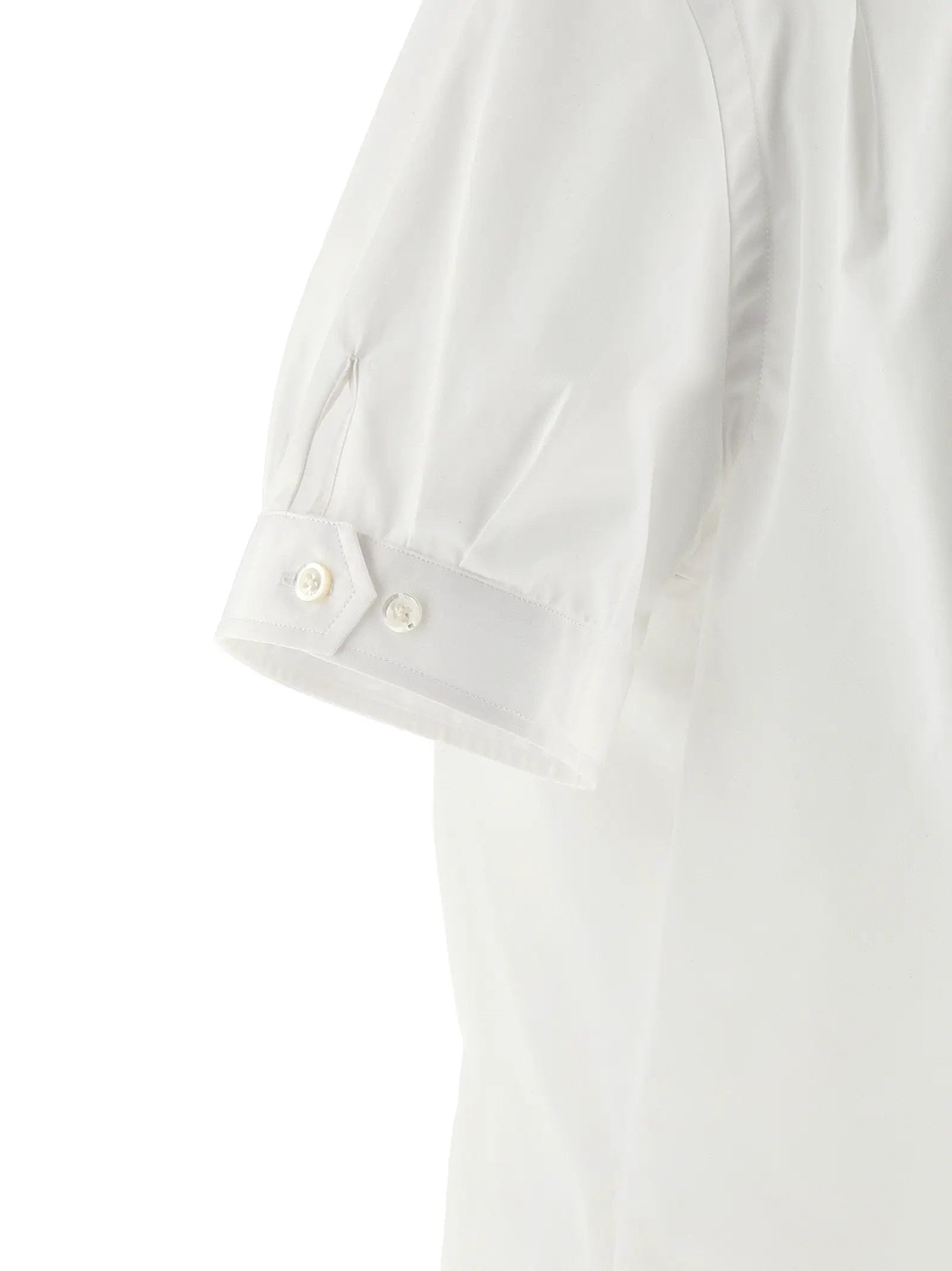 Thom Browne White Cotton Blouse